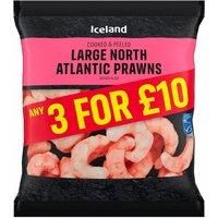 Iceland Large North Atlantic Prawns 215g