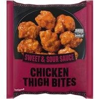 Iceland Sweet & Sour Sauce Chicken Thigh Bites 350g