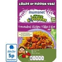 Mumsnet Little Explorers Tremendous Chicken Tikka & Rice 200g