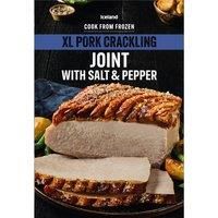 Iceland XL Pork Crackling Joint with Salt and Pepper 1kg
