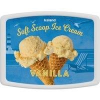 Iceland Soft Scoop Ice Cream Vanilla 2l