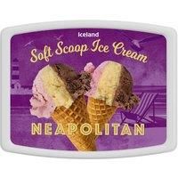 Iceland Soft Scoop Ice Cream Neapolitan 2l