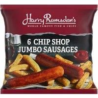 Harry Ramsdens 6 Chip Shop Jumbo Sausages 600g