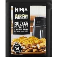 Ninja Air Fry Chicken Popsters & Waffle Fries with Cheesy Bacon Sauce 380g