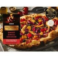 Iceland Woodfired Pizza Sweet Chilli Chicken 480g