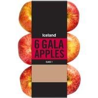 Iceland 6 Gala Apples 6 Unit