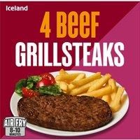 Iceland 4 Beef Grillsteaks 300g