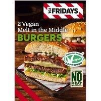 TGI Fridays 2 Vegan Melt In The Middle Burgers 240g