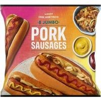 Iceland 8 Jumbo Pork Sausages 800g