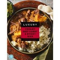 Iceland Luxury Creamy Beef Curry & Sticky Rice 400g
