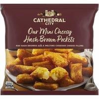 Cathedral City Mini Cheesy Hash Brown Pockets 400g