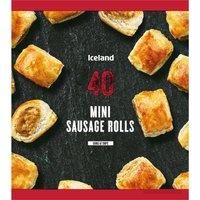 Iceland 40 (Approx.) Mini Sausage Rolls 720g