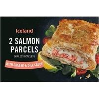 Iceland 2 Salmon Parcels with Cheese and Dill Sauce 280g