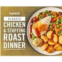Iceland Chicken & Stuffing Roast Dinner 450g