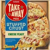 Iceland Stuffed Crust Cheese Feast Pizza 453g