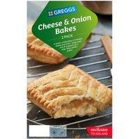 Greggs 2 Cheese & Onion Bakes 288g
