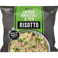 Iceland Meal in a Bag Salmon, Broccoli & Pea Risotto 750g
