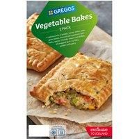 Greggs 2 Vegetable Bakes 310g