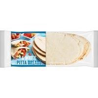Iceland 6 White Pitta Breads 360g