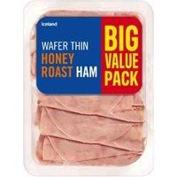 Iceland Wafer Thin Honey Roast Ham 350g
