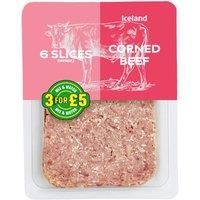 Iceland 9 Slices (approx.) Corned Beef 207g