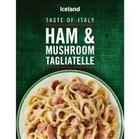 Iceland Ham and Mushroom Tagliatelle 400g