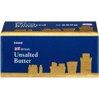 Iceland British Unsalted Butter 250g
