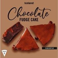 Iceland Chocolate Fudge Cake 450g