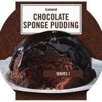 Iceland Chocolate Sponge Pudding 100g