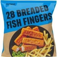 Iceland 28 (approx.) Breaded Fish Fingers 700g