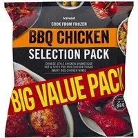Iceland BBQ Chicken Selection Pack 1.65kg