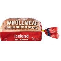 Iceland Thick Sliced Wholemeal 800g