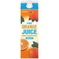 Iceland Pure Smooth Orange Juice from Concentrate 1litre