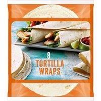Iceland 8 Tortilla Wraps 496g