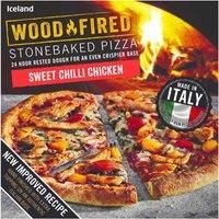 Iceland Sweet Chilli Chicken Woodfired Pizza 428g