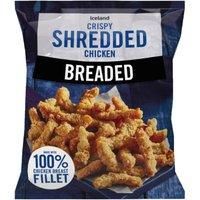 Iceland Breaded Crispy Shredded Chicken 450g