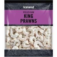 Iceland Peeled Raw King Prawns 240g