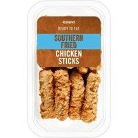 Iceland Southern Fried Chicken Sticks 207g
