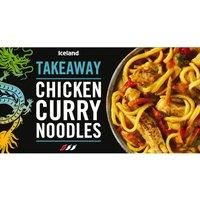 Iceland Takeaway Chicken Curry Noodles 375g