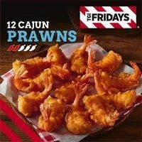 TGI Fridays 12 Cajun Prawns 264g