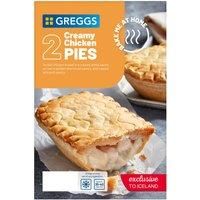 Greggs 2 Chicken Pies 394g