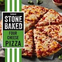Iceland Stonebaked Pizza Four Cheese 360g