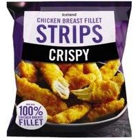 Iceland Crispy Chicken Breast Fillet Strips 500g