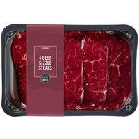 Iceland 4 Beef Sizzle Steaks