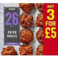 Iceland 26 (APPROX.) Onion Bhajis 390g