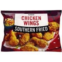 Iceland Southern Fried Chicken Wings 600g