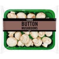 Iceland Button Mushrooms 125g