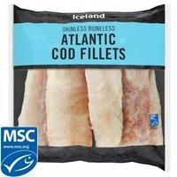 Iceland Atlantic Cod Fillets 320g