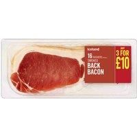 Iceland 16 Rashers (approx.) Smoked Back Bacon 500g