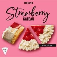 Iceland Strawberry Gateau 375g